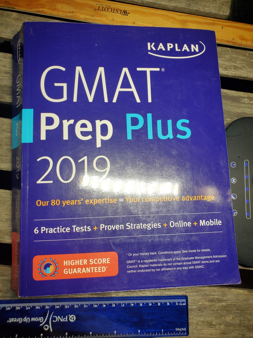 Kaplan GMAT Prep Plus 2019 - Blue
